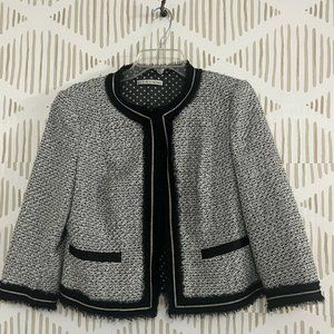 Peter Nygard Blazer, Black and White